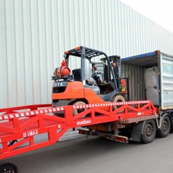 Rampa de carga móvil AUSBAU a medida