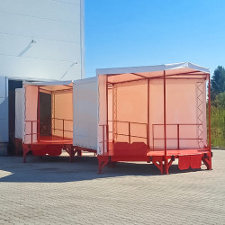 Complejo de plataformas de carga para furgonetas y vehículos comerciales