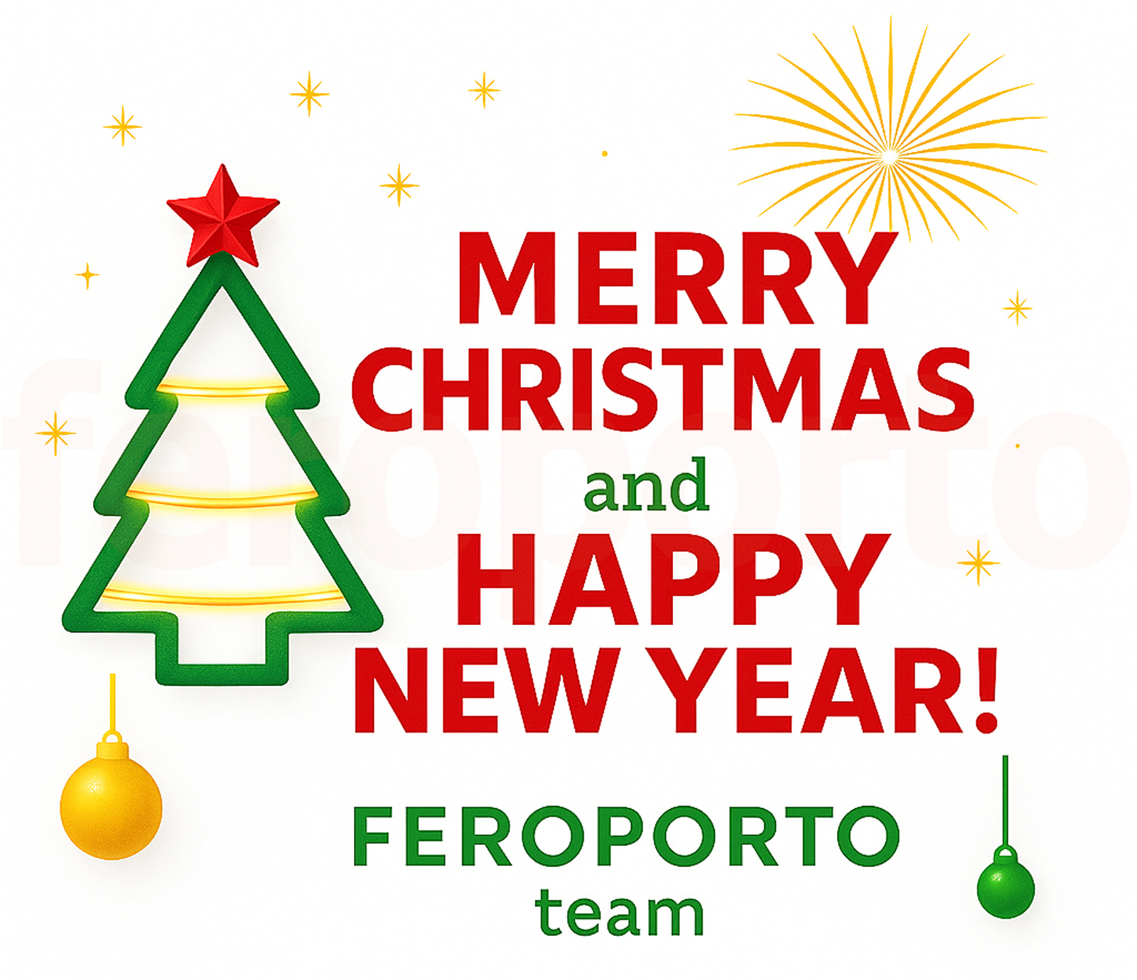 ¡Feliz Navidad y próspero año nuevo 2026!